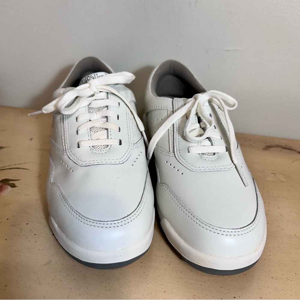 Rockport Rocsports Pro Walker White Leather Athletic Sneakers